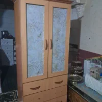 کمد تمام چوبی|جاکفشی، کمد، دراور|اصفهان, حصه شمالی|دیوار