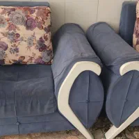 مبل راحتی هفت نفره همراه با میز|مبلمان خانگی و میز عسلی|اصفهان, گرکان|دیوار