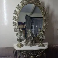 آینه وشمعدان برنج