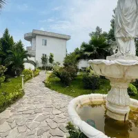 ویلا باغ سرسبز دوبلکس ۲ دقیقه ای دریا