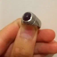 انگشتر دست ساز نقره عتیقه