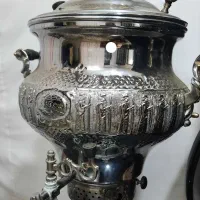 سماور گازی بزرگ ۱۰ لیتری تمیز زیبا سالم قیمت مناسب