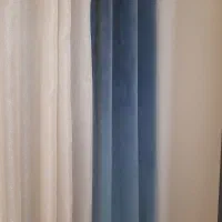 شال مخمل کالیفرنیا آبی فیروزه ای|پرده، رانر، رومیزی|قدس, شهر‌قدس|دیوار