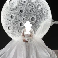 لباس عروس فوقالعاده کار شده عربی سفارشی دوخت وتور