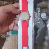 ساعت اسپورت گل رزسرخ شیک دوختر نه نونو گلد