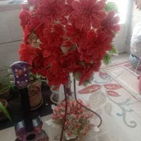 یک عدد گل و گیتار