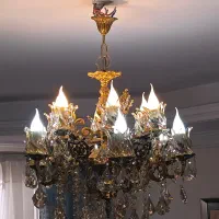 لوستر برنز|لوستر و چراغ آویز|تهران, سازمان برنامه جنوبی|دیوار