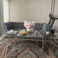 جلو مبلی استیل رنگ ثابت