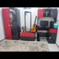 سرویس اتاق خواب|تخت و سرویس خواب|رودخانه, |دیوار