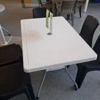 ست میز و صندلی رستوران فضای باز|کافیشاپ و رستوران|مشهد, ویلاشهر|دیوار