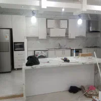 نصاب انواع برچسب کابینت‌و نصب انواع ماربل شیت