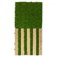 تایل چوب و چمن/گل و درختچه مصنوعی