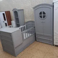 سـت تـخت و کـمد نوزاد و نوجوان اقساطی  بدون سود|تخت و صندلی بچه|تهران, شهرک استقلال|دیوار