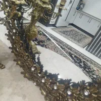 آینه و کنسول طرح برنز
