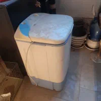 کهنه شور لباسشویی یه قلو سالم و بدون تعمیر|ماشین لباسشویی و خشک‌کن لباس|بومهن, |دیوار