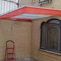 کارتن پلاست طلق آردواز جوشکاری سیار سردرب پیشانی