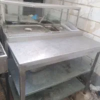 فر ساندویچی فر پیتزا تاپینگ  فست فود بنماری میزکار