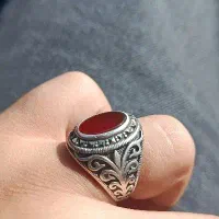 انگشتر نقره مردانه