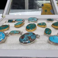 مدال فیروزه نیشابور(دفع چشم و نظر)|جواهرات|شیراز, بالا کفت|دیوار