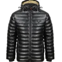 کاپیشن کوتاه مردانه جنس چرم مصنوعی