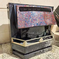 بخاری طرح شومینه ظریف گاز