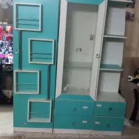 کمد بچه فیروزه ای