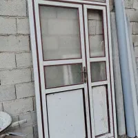 درب آلومینیوم دولنگه|مصالح و تجهیزات ساختمان|ایلخچی, |دیوار