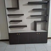 قفسه کتاب و دکور