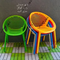 میز صندلی پلاستیکی تراس حیاط باغ کافه