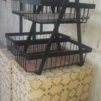 سبد میوه خوری دوطبقه سولیکالا|صنایع دستی و سایر لوازم تزئینی|ری, صفاییه (چشمه علی)|دیوار