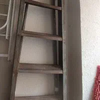 نردبان فلزی ۶ پله بازشو