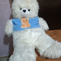 عروسک خرسی سفید بامزه|اسباببازی بچه|اندیشه, اندیشه فاز ۱|دیوار