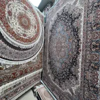 فرش نادر دایره ریز بافت خطیبی ۱۲۰۰ شانه (2*2)|فرش|تبریز, |دیوار
