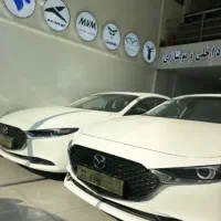 مزدا 3 پرمیوم سفید داخل مارون ..مدل 2025 سند آماده