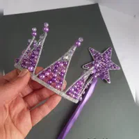 تاج پرنسسی و ریسه مو