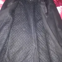 پالتو یقه خز مشکی نو|لباس|مرودشت, گندم|دیوار