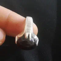 انگشتر نقره عقیق مشکی|جواهرات|سیرجان, |دیوار