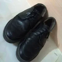 کفش پسرانه چرم طبیعی