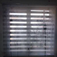 پرده زبرا دو لایه