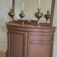 آینه‌‌وکنسول‌چوبی