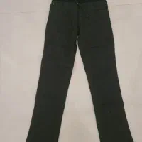 شلوار لی کمر کش ذغالی