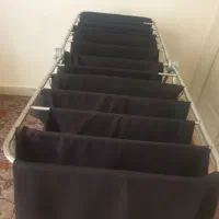 مغنعه مشکی نخی