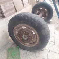 اکسل تریلی و۲دست فنر تریلی ۶تنی درجه یک