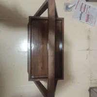 میز جا ادویه ساخته شده با چوب اصل گردو|آب‌چکان و نظم‌دهنده ظروف|ورامین, ورامین|دیوار