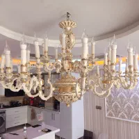 لوستر ۳۴ شعله