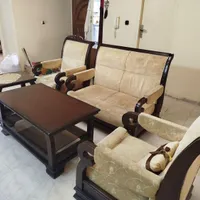 مبل چوبی نیم ست۴نفره