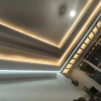 گچکاری انواع ابزار طرح نورمخفی نورپردازی لاین نوری|خدمات پیشه و مهارت|جم, |دیوار
