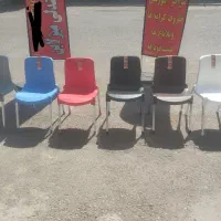 صندلی پلاستیکی پایه فلزی طرح رایان