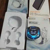 هندزفری  دیجیتال کیفیت دار نشان دهنده مقدار شارژ