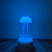 چراغ خواب اسپیکر عروس دریایی متحرک RGB|چراغ خواب و آباژور|تهران, مهرآباد جنوبی|دیوار